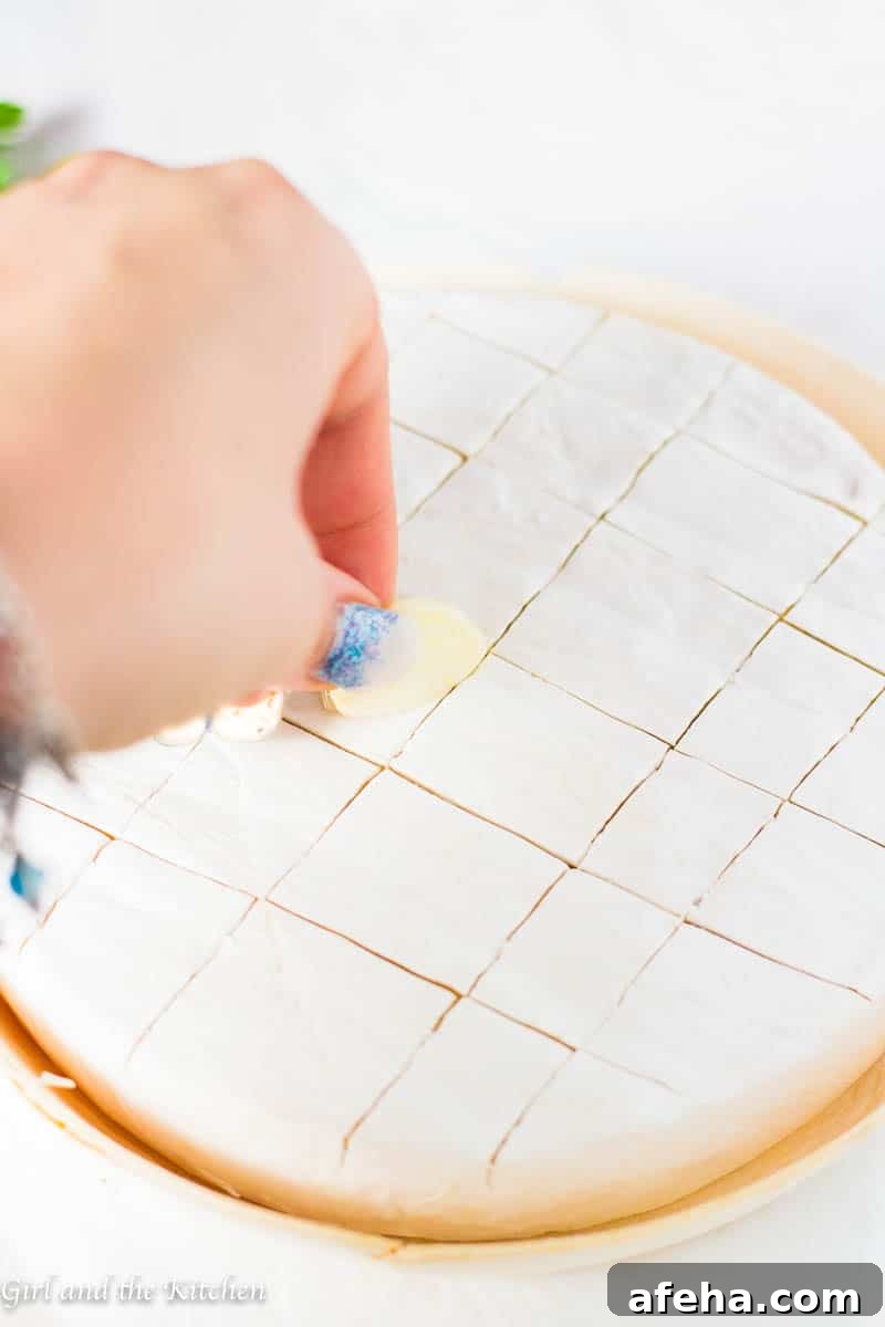 Garlic Baked Brie with 4 Ingredients — 15-Minute Appetizer 6 brie cheese with garlic