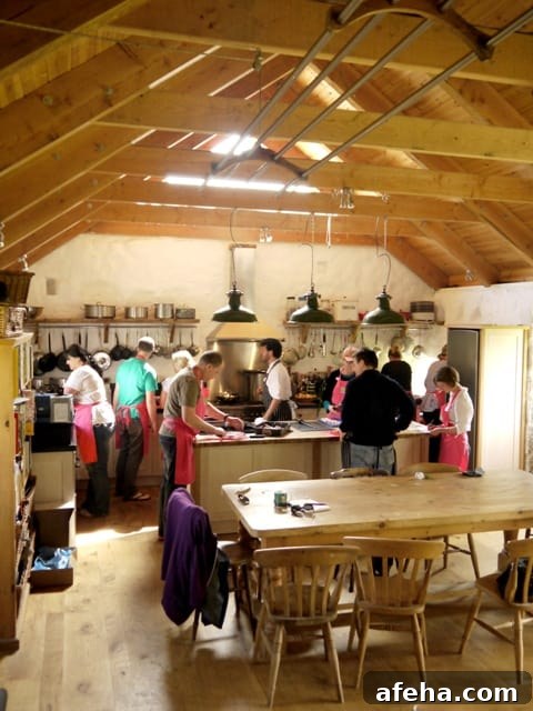 A Class at Fat Hen Wild Food Cookery School