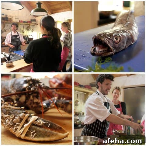 A wild food cooking course at Fat Hen in Cornwall