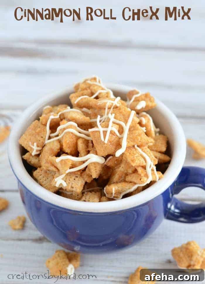 Image for White Chocolate Cinnamon Roll Mix