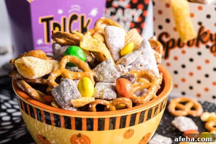 Image for Muddy Buddy Halloween Snack Mix