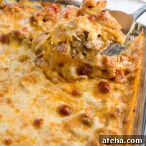 This low carb Keto Taco Zoodle Casserole