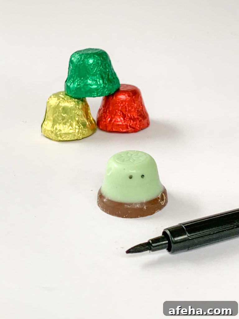 Adding eyes to Minty Bell