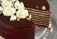Authentic Russian Chocolate Spartak Layer Cake