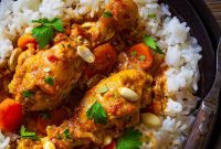One-Pot West African Spicy Chicken and Peanut Stew