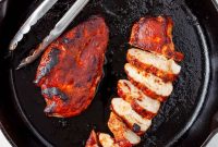 Cast Iron BBQ Chicken Breast Recipe