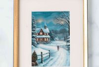 Old-Fashioned Christmas Wall Art Printables: 6 Watercolor Options