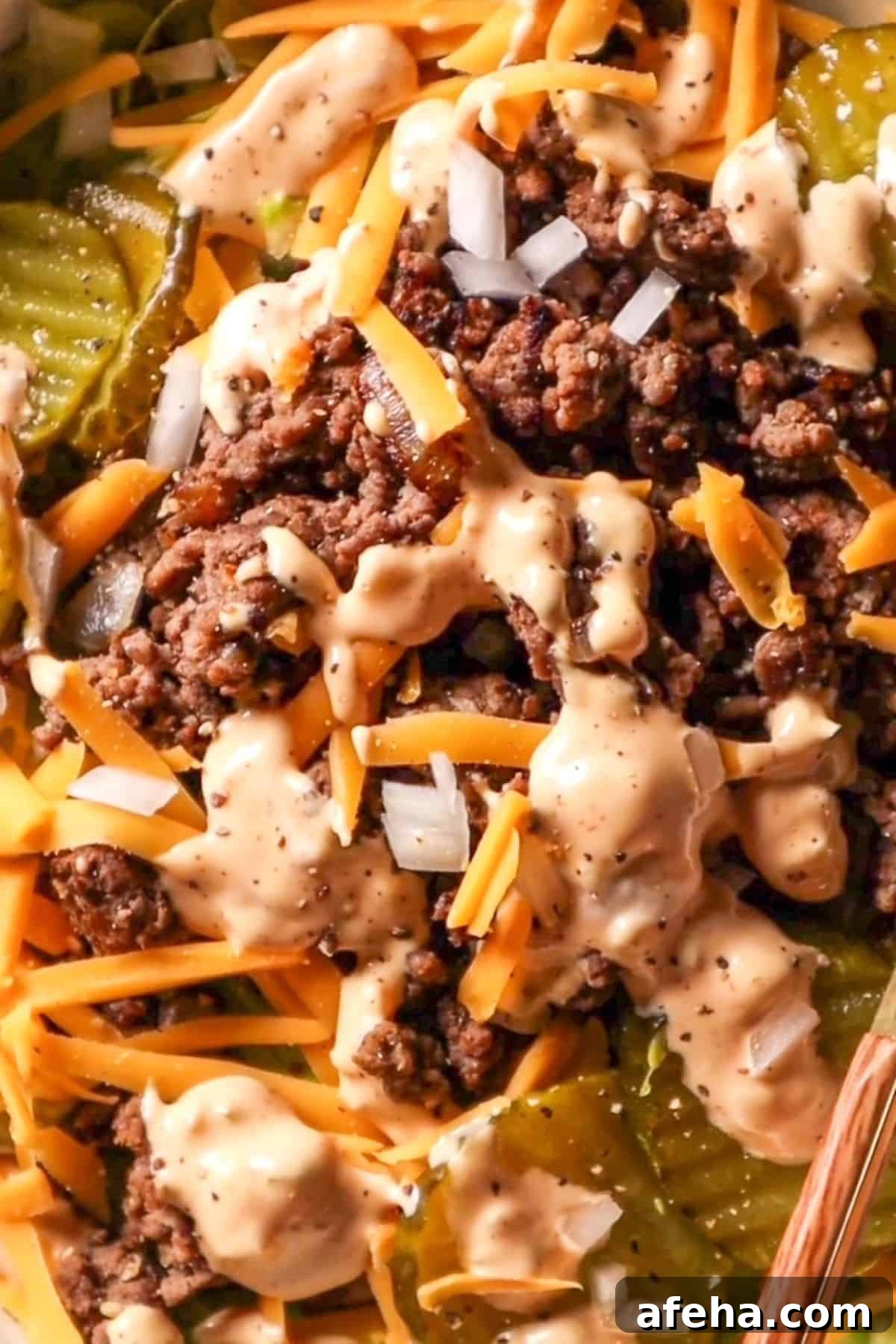 big mac salad bowl