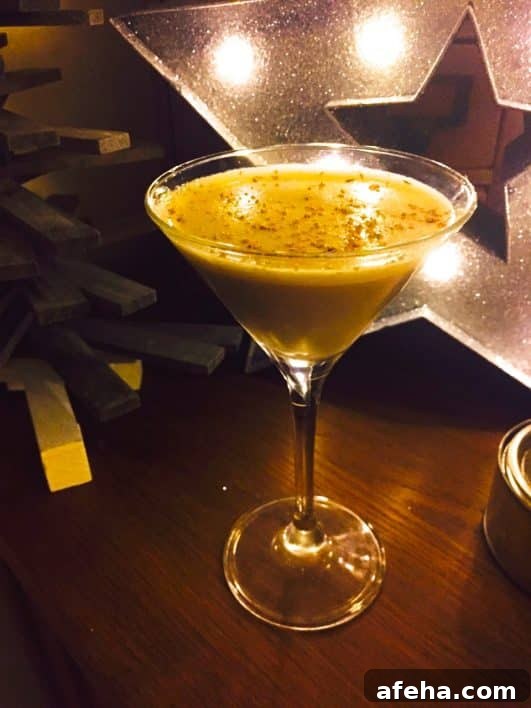 Christmas Chocolate Martini