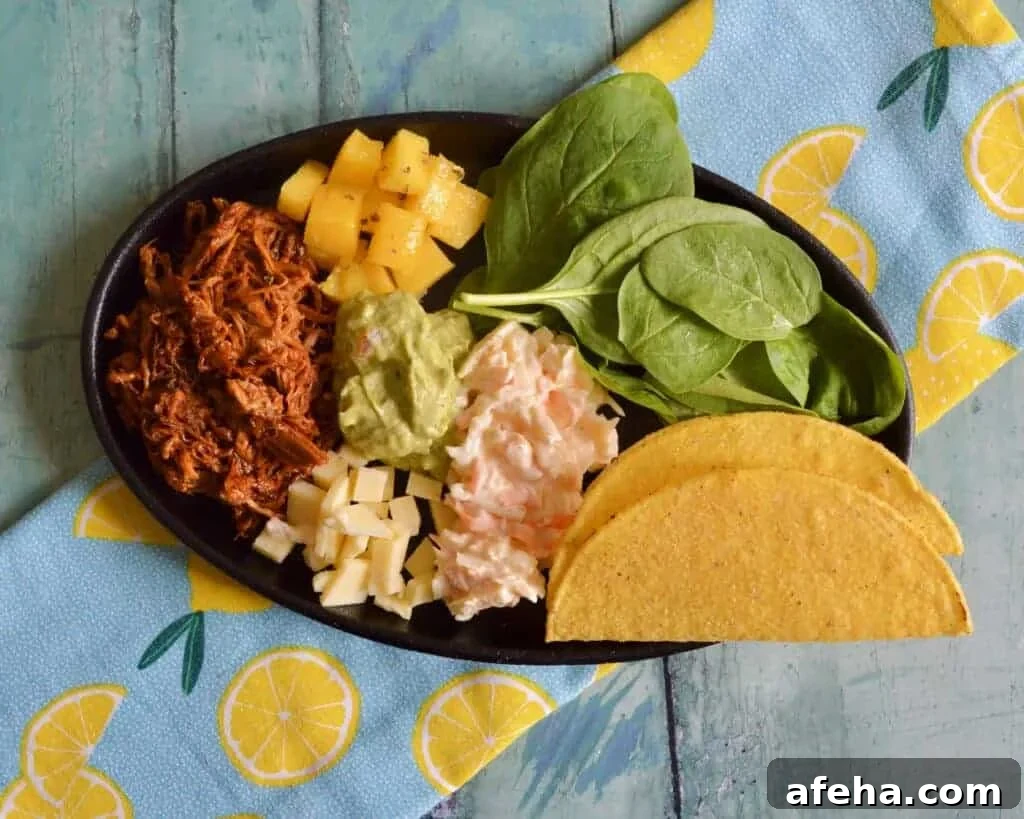 mango pulled pork