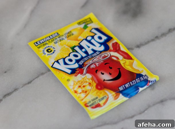 packaged lemonade for citric acid
