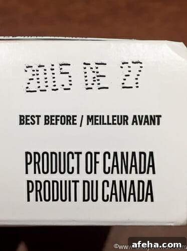 Best Before Dates Canada