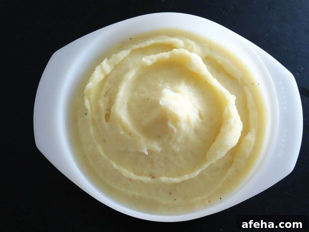 mashed potatoes