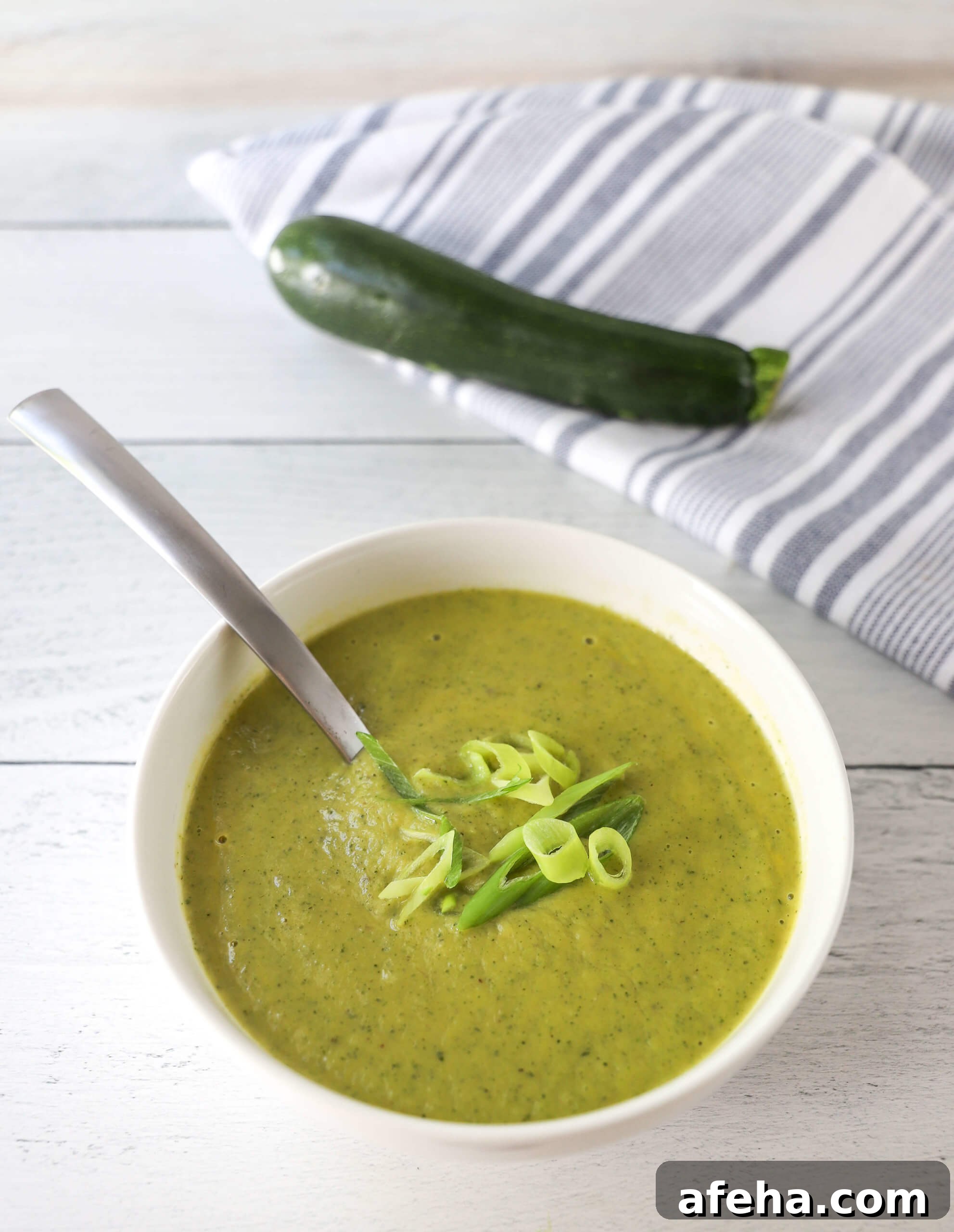 Creamy Zucchini Soup 