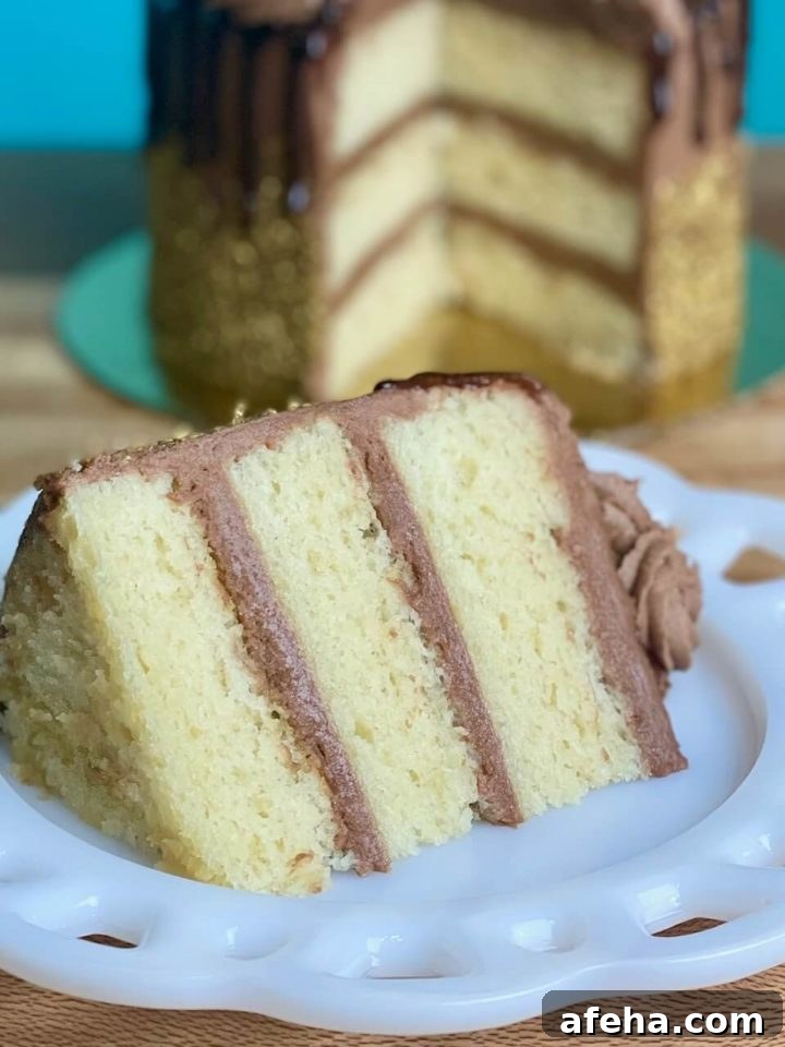 golden chocolate cake